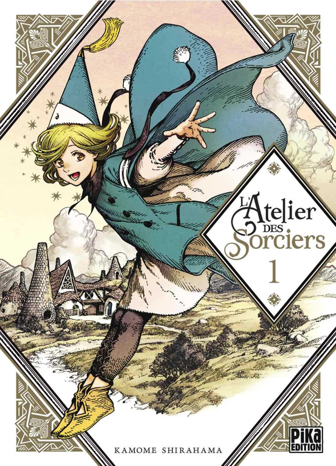 Un mini-artbook avec L'Atelier des Sorciers tome 8 !